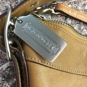 Vintage Leather Coach shoulder bag
